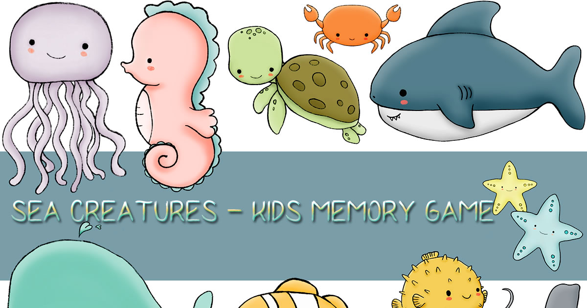 Image Kids Memory Sea Creature