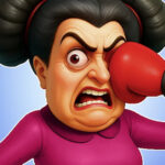 Crazy Aunty: Slap & Punch