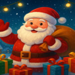 Santa Collecting gifts