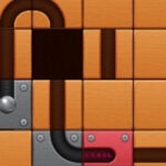 Unroll Ball Slide Puzzle