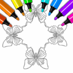 Butterfly Coloring Pages Kids