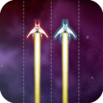 Twin Space Ships