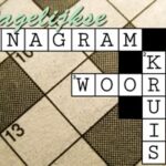 Dagelijkse Anagram Kruiswoord